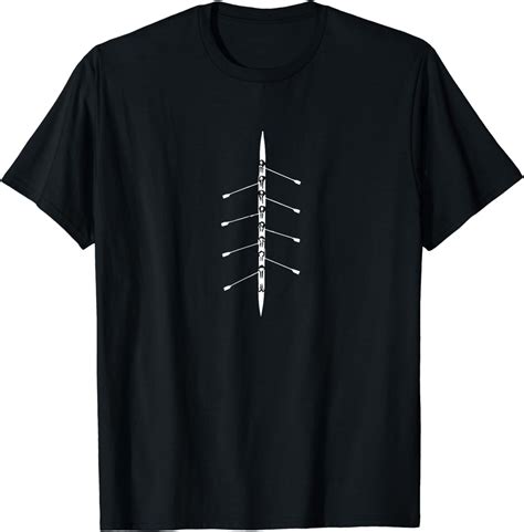 College Rowing T Shirt Row Crew Boat