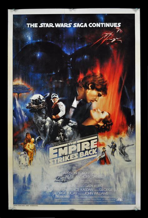 StarWars The Empire Strikes Back Original One Sheet Star Wars