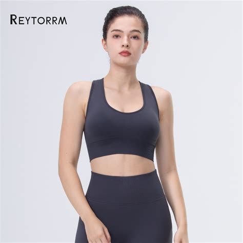 Jual Reytorrm Lycra Seamless Sport Bra Push Up Bh Pakaian Olahraga