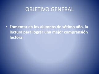 Planeamiento Didactico Fomento A La Lectura Y Compresi N Lectora Ppt