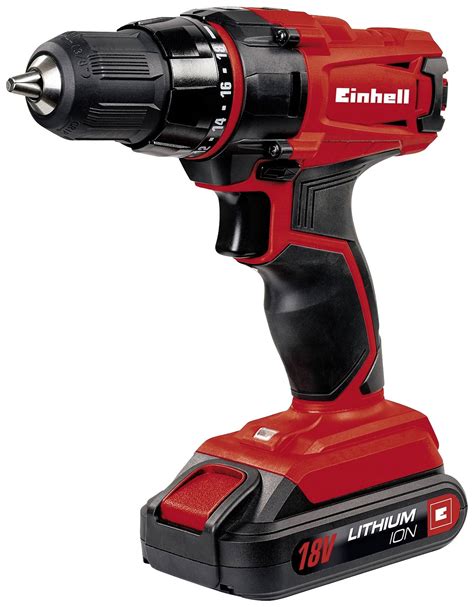 Einhell Tc Cd 18 2 Li 4513846 Cordless Drill 18 V 1 5 Ah Li Ion Incl Rechargeables