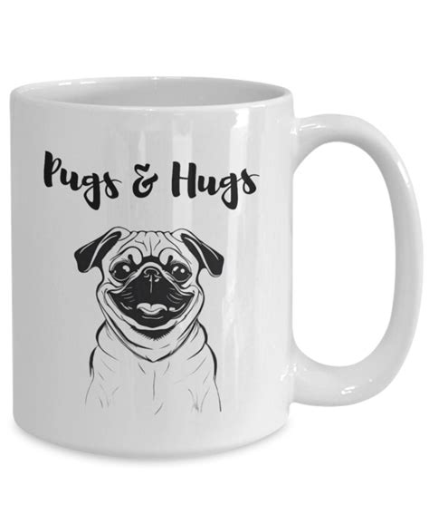 Pug Coffee Mug Cute Pug Mug Pug Mom T Ideas Pug Mom Coffee Mug