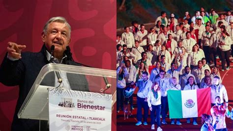 Amlo Revela Fecha Para Entregar Premios A Medallistas En Juegos