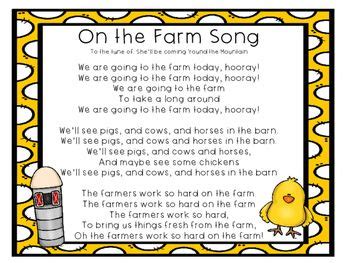 the animals on the farm song lyrics - Such A Huge Blook Art Gallery