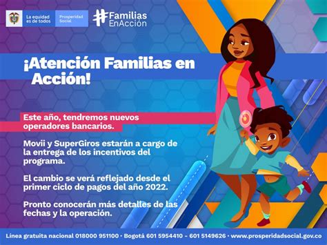 CAMBIOS EN LOS PAGOS DE FAMILIAS EN ACCION