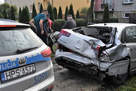 Groźne Zderzenie Na Drodze Krajowej Numer 74 W Radlinie Były Utrudnienia ZdjĘcia Echo Dnia