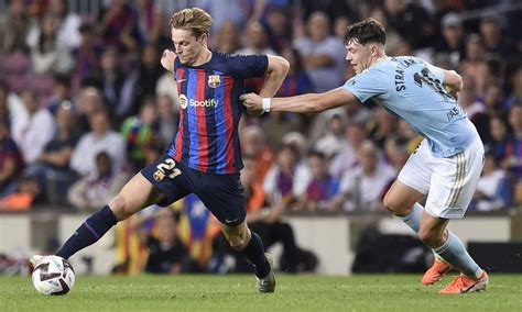 Frenkie De Jong Reflects On Barcelona 1 0 Celta Vigo Matches That Win