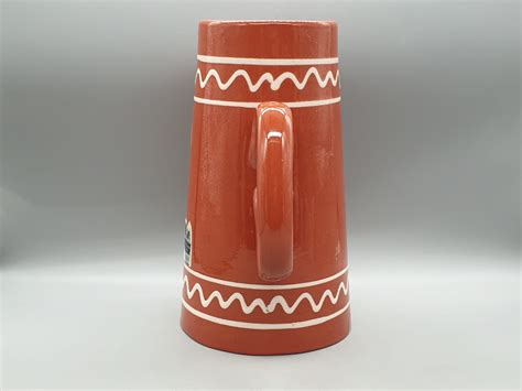 1950s Ystad Keramik Sweden Jug Pitcher by Per olof Holmén