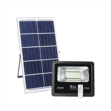 Refletor Holofote Ultra Led Solar 200w Controle Placa Frete grátis