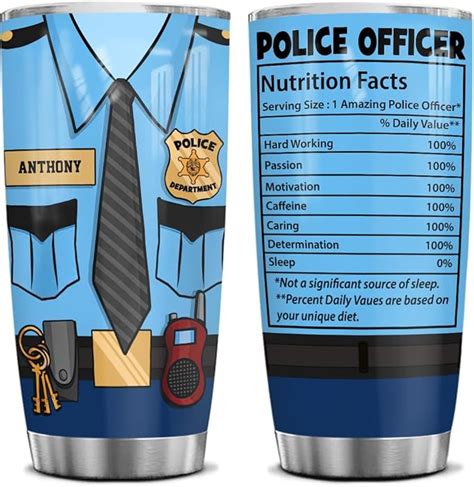 Amazon Wowcugi Personalized Police Officer Gifts Police Officers