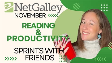 NetGalley November Reading Productivity Sprints YouTube