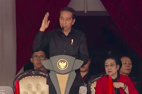 Pidato Di Bulan Bung Karno Jokowi Minta Kader PDIP Laksanakan Ajaran