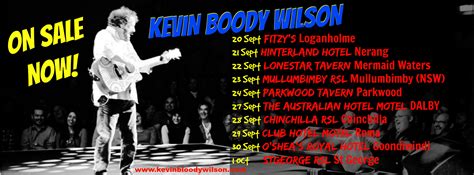 QUEENSLAND SHOWS JUST ADDED! | Kevin Bloody Wilson