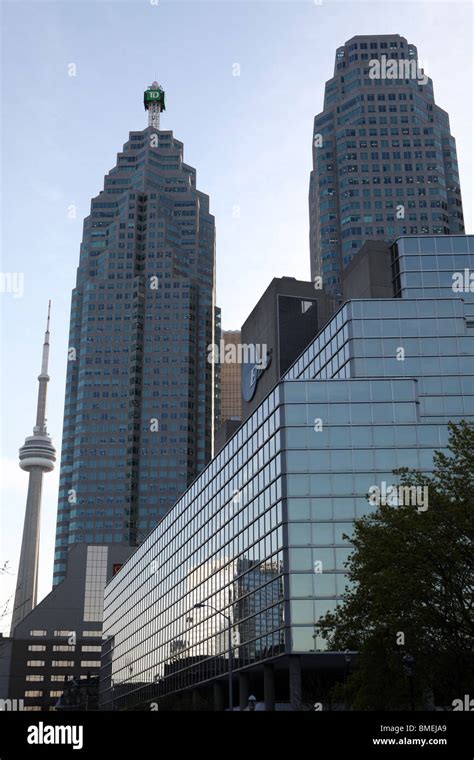 Modern buildings in Downtown Toronto - Ontario - Canada Stock Photo - Alamy