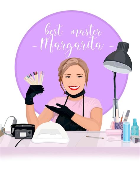 Manicurist Logo Custom Portrait For Business Logo Manicurist Etsy