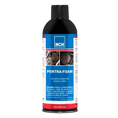 PENTRA FOAM Espuma Lubricante En Aerosol Para Cables Y Cadenas