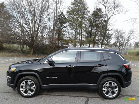 Diamond Black Crystal Pearl Jeep Compass Limited X