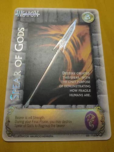 Spear Of Gods Carta Myl Sacred Sword Salo Cuotas sin interés