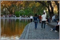 Lago Del Parque Centenario Buenos Aires