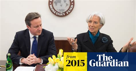 Imf Chief Hails Uk Economic Recovery Economic Policy The Guardian