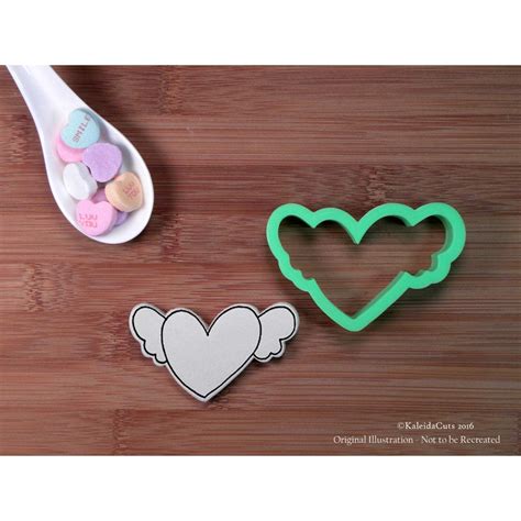 Cupid Heart Cookie Cutter Kaleidacuts