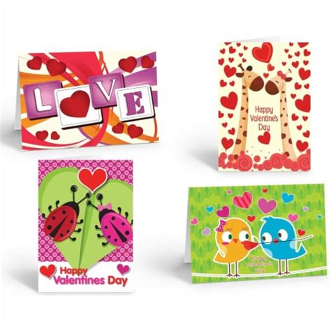 Stonehouse Collection Assorted Valentines Day Boxed Cards Great For