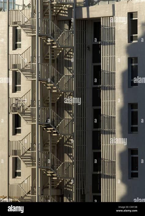 Detalle Arquitect Nico De Un Edificio Residencial De Pisos Montado