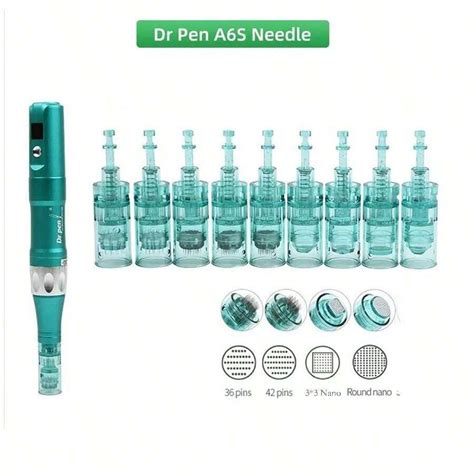 Cartouche à aiguille de rechange pour le Dr Derma Pen A6S Microneedling