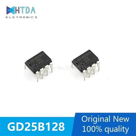 2 pçs/lote GD25B128CPIG 25B128CPIG 128Mbit 16MB DIP8 BIOS Em Estoque