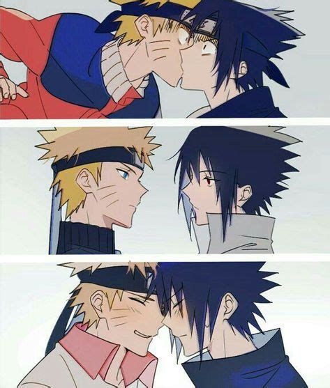 Imagenes Narusasu Sasunaru Naruto Y Sasuke Beso Personajes De Images