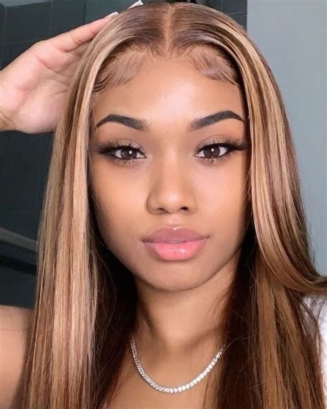 Kriyya 13x4 Straight Honey Blonde Highlight Wigs Hair Highlights