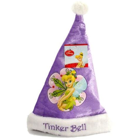 Disney Tinker Bell Christmas Santa Hat Tinkerbell Tinkerbell