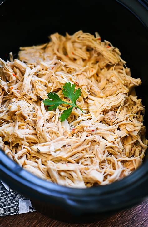 Slow Cooker Chicken Tacos Life In The Lofthouse