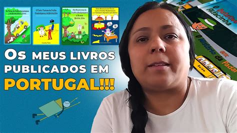 Os Meus Livros Publicados Em PORTUGAL YouTube