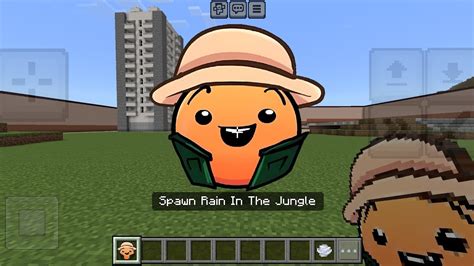 Rain In The Jungle NEXTBOT Added MCPE CLN Part14 Addon YouTube