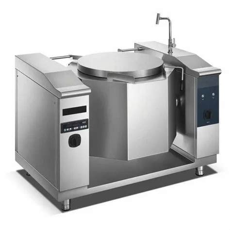 Induction Tilting Boiling Pan, For Commercial Kitchen, Capacity: 150 ...