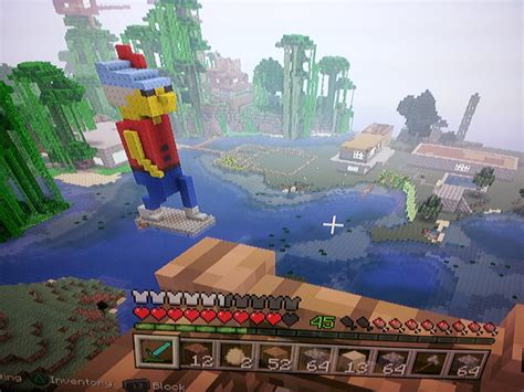 King Graham Statue Kings Quest Meets Minecraft Adam David Collings