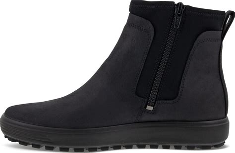 Ecco Soft Tred Gore Tex Waterproof Chelsea Boot In Black Lyst