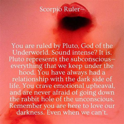 Born October 23 November 21 Each Sign Has A Ruling Planet Pluto