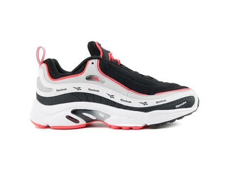 Reebok Daytona Dmx Vector Repeat Black Red White Dv3891 Zapatillas