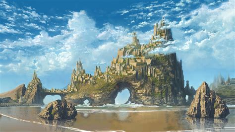 #517143 fantasy art castle - Rare Gallery HD Wallpapers