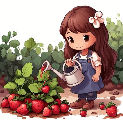 Tomato Plant Girl Cartoon Images Free Download On Freepik