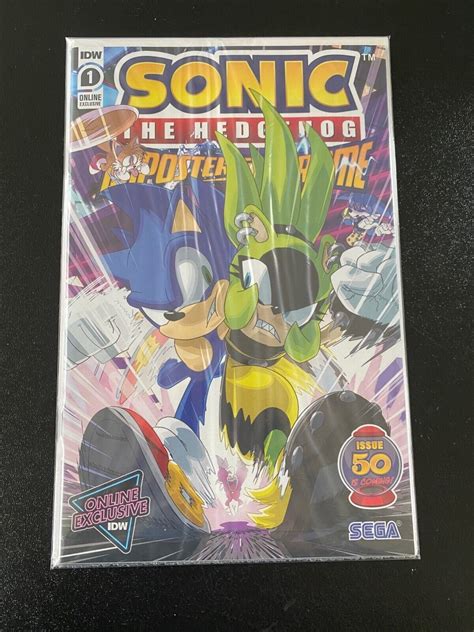 Sonic The Hedgehog Imposter Syndrome 1 Idw Retailer Variant Comic Sealed 4581433840