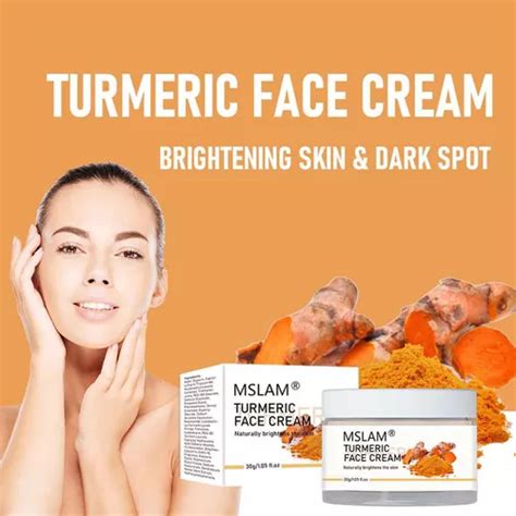 Crema Facial De Cúrcuma Natural Que Aclara La Piel Cuotas sin interés