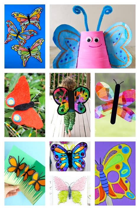 50 Beautiful Butterfly Crafts For Kids Sepaha News