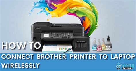 How To Connect A Brother Printer Wirelessly