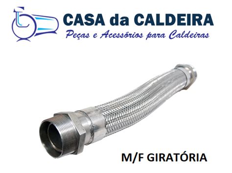 Tubo Flex Vel A O Inox Lukafer