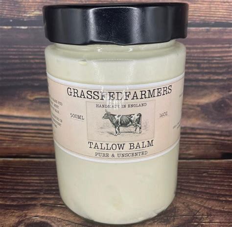 100 Grass Fed Whipped Tallow Balsam Handgemacht In England Etsy De