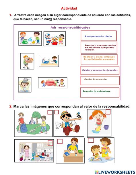 Taller Ética y valores worksheet