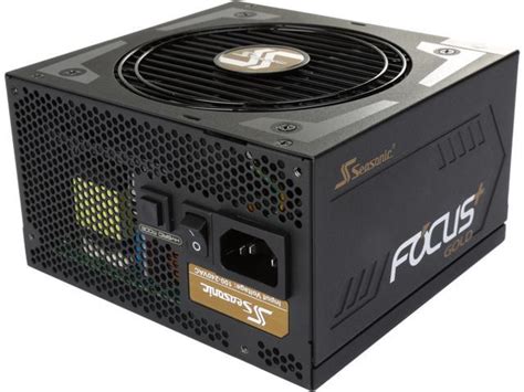 Seasonic Focus Plus Series Ssr 850fx 850w 80 Gold Atx12v And Eps12v Full Modular 120mm Fdb Fan